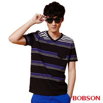 BOBSON 男款條紋上衣(25027-88)