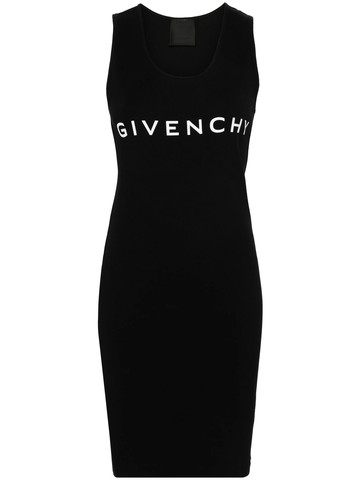 Abito canotta givenchy paris in jersey-S