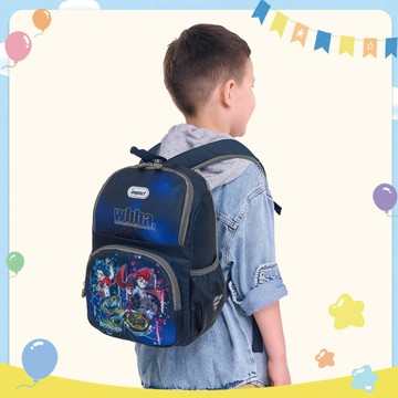 【IMPACT】怡寶童包 | 戰鬥陀螺A4後背包(深藍)