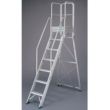 Hasegawa 長谷川工作梯 可收摺輕巧不易鏽高處作業梯/作業台 DAD-210