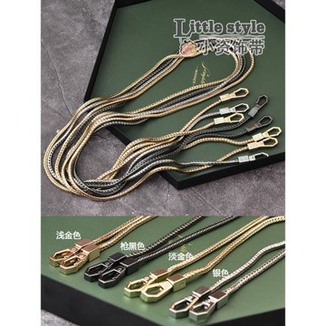 新品5mm圓蛇骨鏈 小包單肩斜挎鏈條肩帶 不刮衣服不易褪色順滑