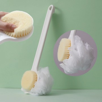 搓澡神器浴刷長柄軟毛洗澡刷搓澡巾沐浴球強力搓背不求人后背刷子