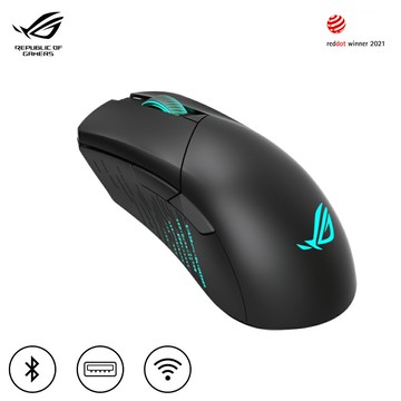 【ASUS 華碩】ROG Gladius III Wireless 無線三模電競滑鼠【三井3C】