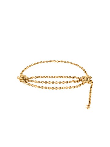 CHANEL Pre-Owned - 1980 CC chain belt - women - Gold Plated Metal - One Size