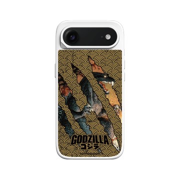 iPhone Air SolidX 白 - 哥吉拉 Godzilla - 怪獸爪痕