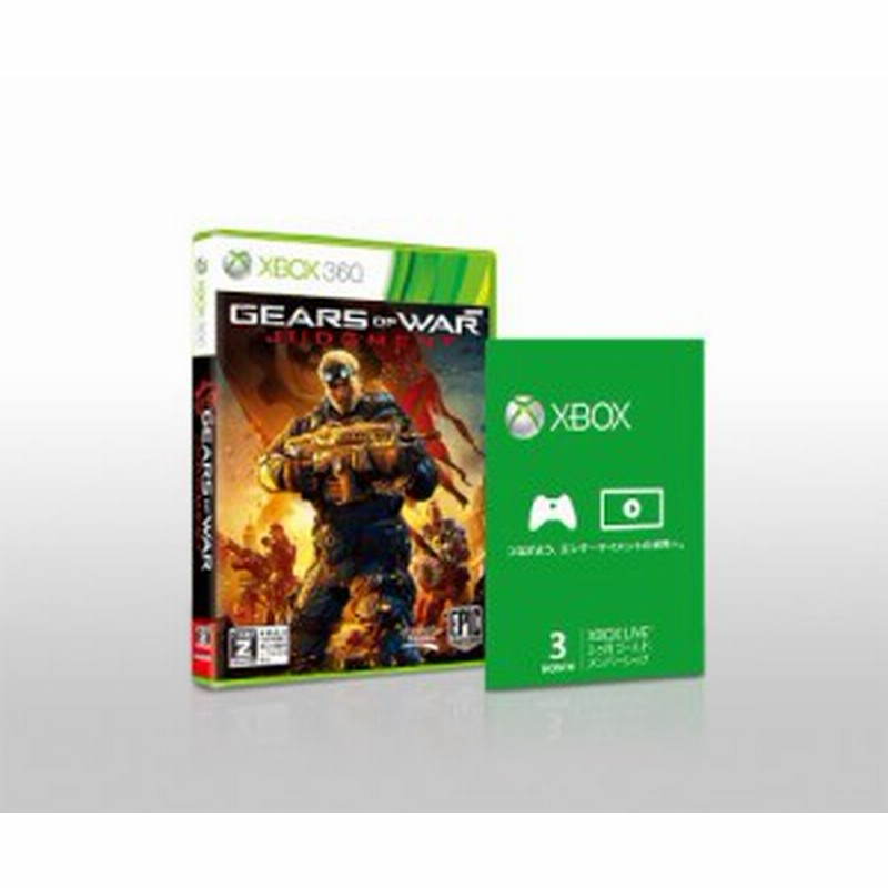 Gears Of War Judgment Xbox Live ゴールド メンバーシップ Gears Of W 中古品 通販 Lineポイント最大1 0 Get Lineショッピング