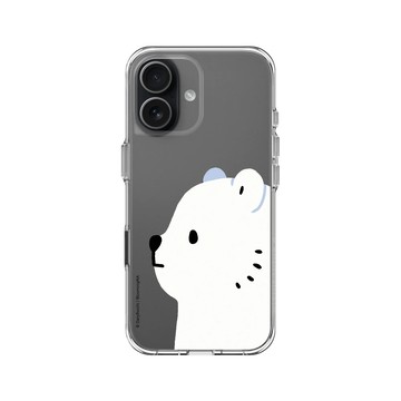 iPhone 17 Clear Case（相機按鈕） 透明 - 白白日記 Darylhochi - 側面