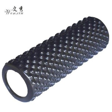 33cm空心泡沫軸浮點瑜伽柱健身滾腿棒瑯琊瑜伽柱肌肉放松按摩滾軸