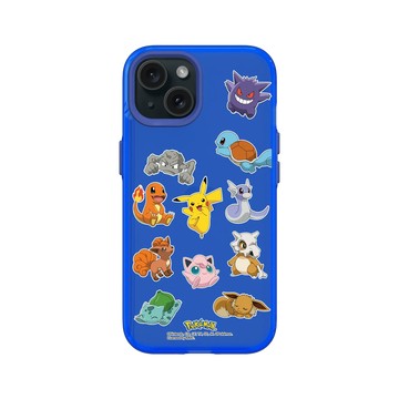 iPhone 15 Clear 激光藍 - 寶可夢 Pokemon - 去吧寶可夢