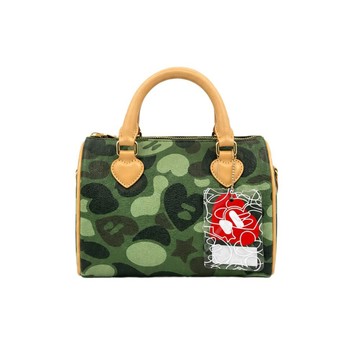 Apee Camo Barrel Bag 迷彩大圓筒包 軍綠 AS517A6Q-GR