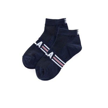 FILA 基本款棉質踝襪-丈青 SCZ-5001-NV