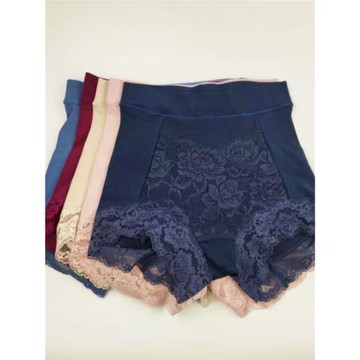 出口日本高腰大碼收腹內褲 提臀收胯美體褲 全棉瘦腰包臀平角褲