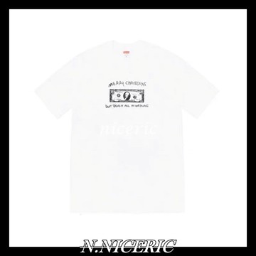 [Nice日韓歐美代購］SUPREME SPEND IT 胸前美金logo短袖 T恤 短袖 短T