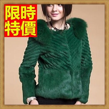 現貨+預購 皮草外套 真狐狸毛狐狸毛領大衣-秋冬保暖修身真皮女夾克63z21【獨家進口】【米蘭精品】