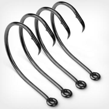 【TTFF】高碳鋼惡魔鉤 深海大物海釣鷹嘴鉤20個/包船釣回頭鉤自殺鉤路亞魚鉤漁具現貨批發