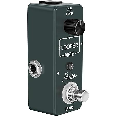 Rowin Looper ルーパー エフェクター ペダル トゥルーバイパス 無制限 オーバーダブ10分録音 LEF-332