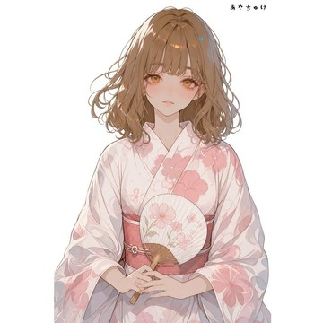 【8 月新品】07-139-0046 人物貼紙 簡約夏日女孩