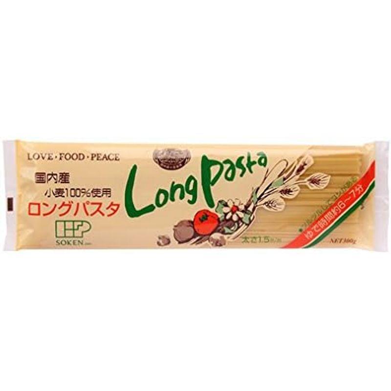 創健社 国内産小麦粉ロングパスタ 300g×4袋