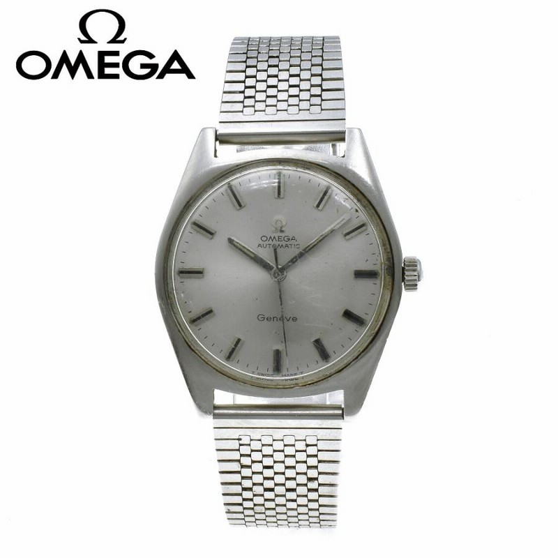 オメガ Geneve 自動巻き時計 シルバー