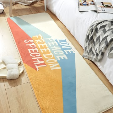 Arbor Home 喬木居家 韓風插圖加厚仿羊絨地毯  120 x 40cm  LOVE