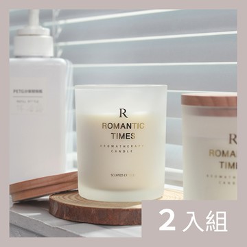 【CS22】簡約木蓋精油椰蠟香氛蠟燭(6種香味)-2入