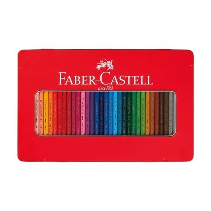 FABER-CASTELL 水彩色鉛筆 24色