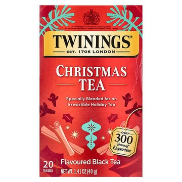 Twinings, 調味聖誕紅茶茶包，20 袋，1.41 盎司（40 克）