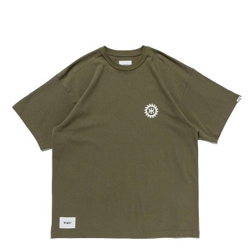 WTAPS 24SS OBJ 03 SS COTTON. MON TEE OLIVE DRAB