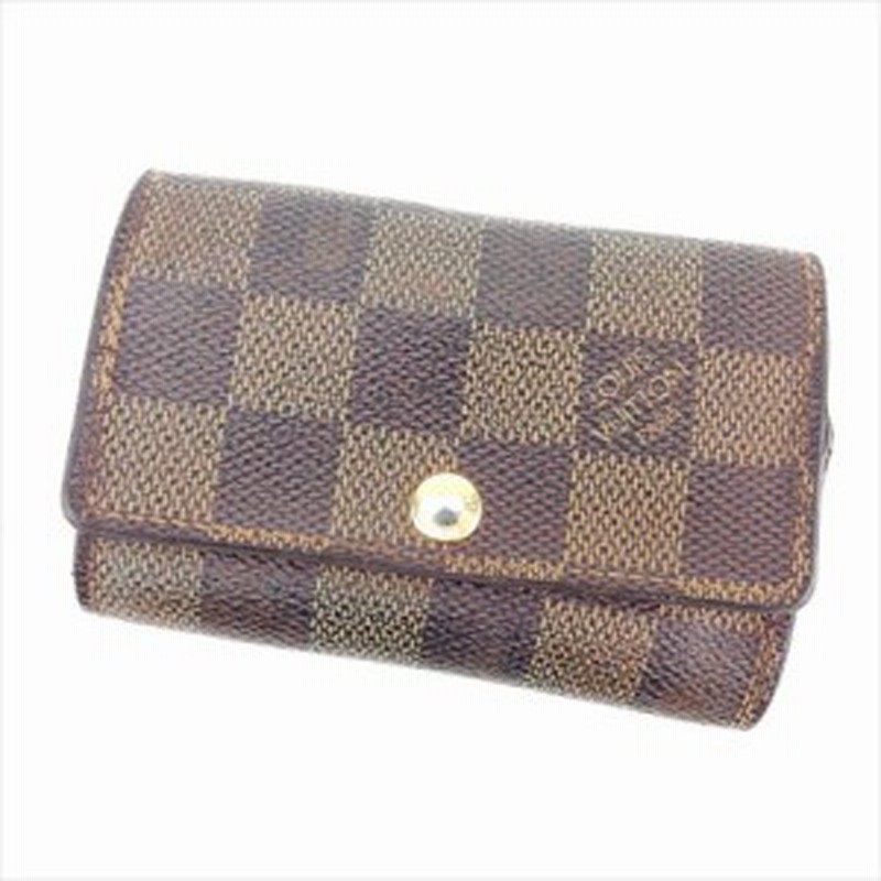 ルイ ヴィトン Louis Vuitton キーケース 6連キーケース メンズ可 ダミエ 中古 D19 通販 Lineポイント最大1 0 Get Lineショッピング