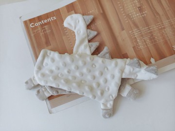 5日內出貨 恐龍安撫巾 安撫玩偶 豆絨布 安撫玩具 彌月禮物