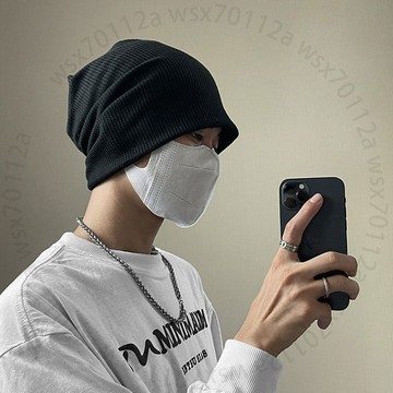 夏季縷空透氣性圓頂套頭帽單獨封頂男女薄款包頭帽3TW7JGT01