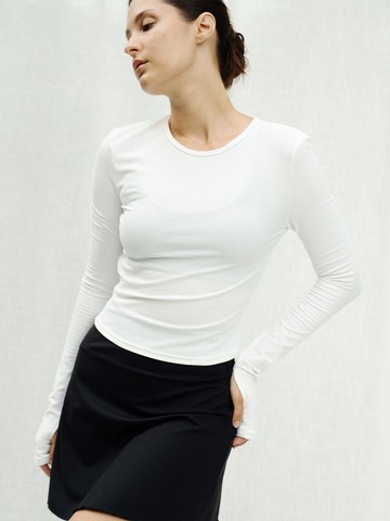 Waterside Long Sleeve Top Rashguard [Off-white]