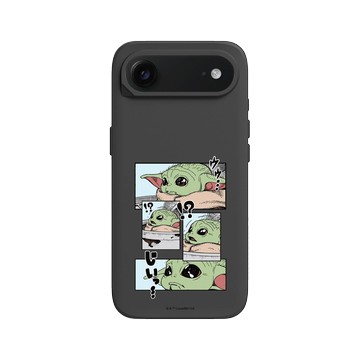 iPhone Air SolidX 黑 - Star Wars - The Mandalorian - 曼達洛人 - 古古漫畫風