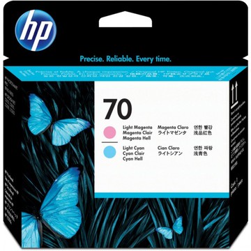 HP 70 淡洋紅色與淡青色印字頭 C9405A(過期品) 適用DesignJet Z2100/Z3100/Z3200/Z5200