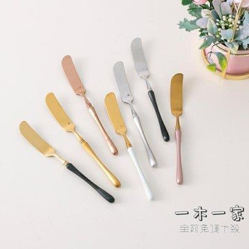 黃油刀 創意不銹鋼牛油刀果醬刀面包抹油刀抹奶油奶酪刀芝士黃油刀西餐具