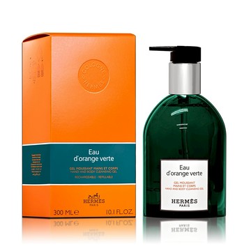 《平輸版》【HERMES】愛馬仕 橘綠之泉泡沫洗手兼身體沐浴露 (300ML)