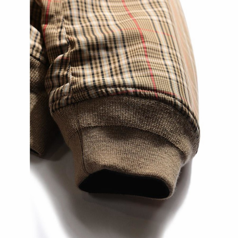 バーバリー メンズ ブルゾン BURBERRY リバーシブル チェック