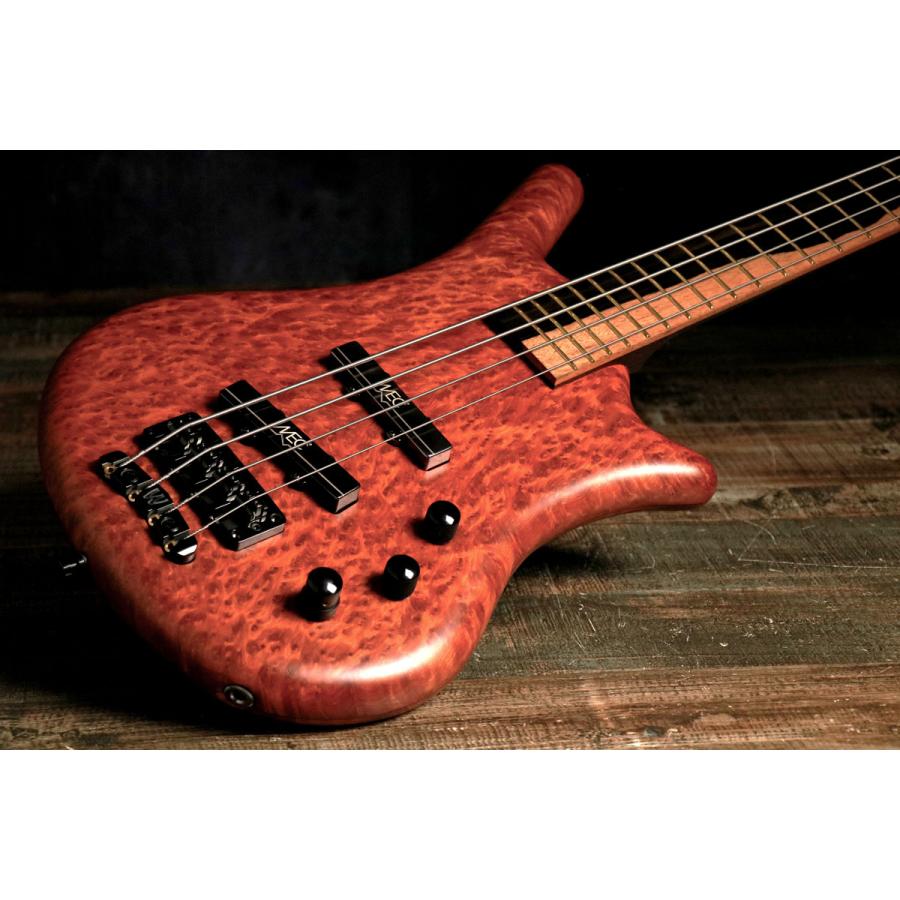 Warwick   Custom Shop Thumb Bass Bolt On 4st Red Wood Natural Transparent Satin(御茶ノ水本店)