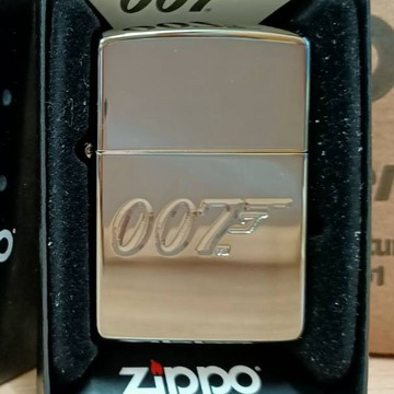 【現貨】美國 Zippo 打火機 正品James Bond 007---詹姆士龐德  ARMOR (型號.49283)