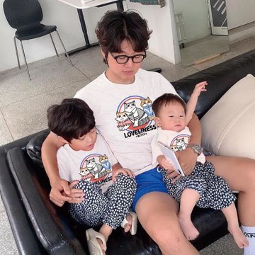 高端t恤洋氣上衣不一樣的親子裝