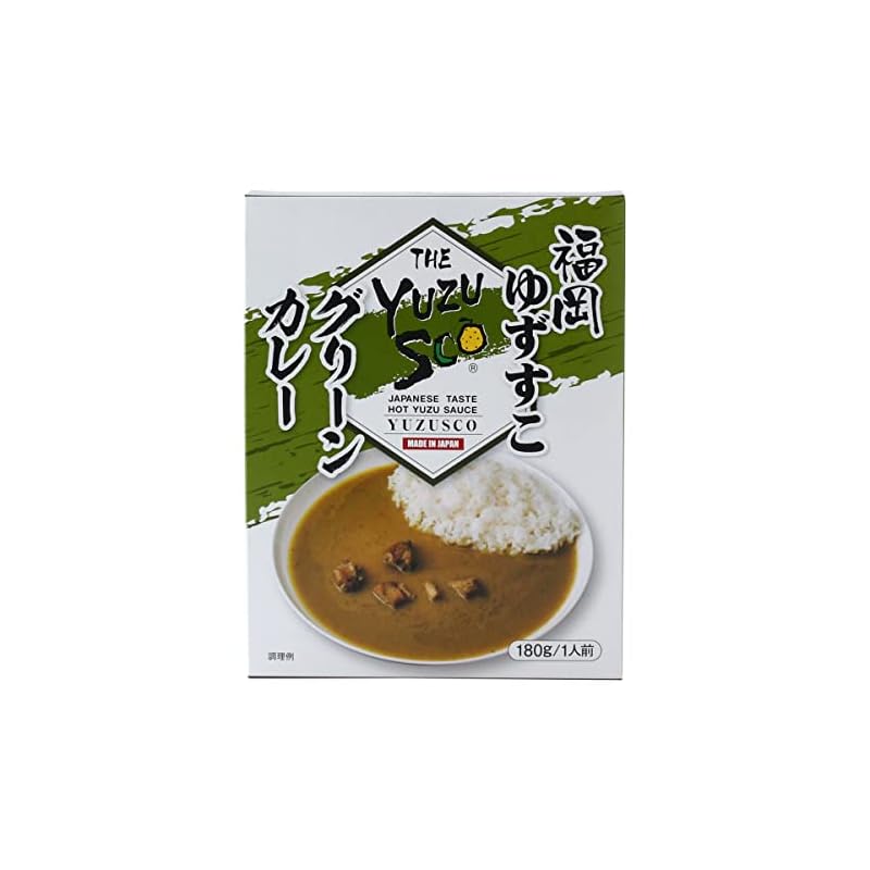 [高橋商店] カレー 福岡ゆずすこ グリーンカレー 180g