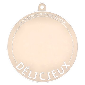 小麥購物 法式奶油隔熱墊 G761 79g  淺咖色  3個