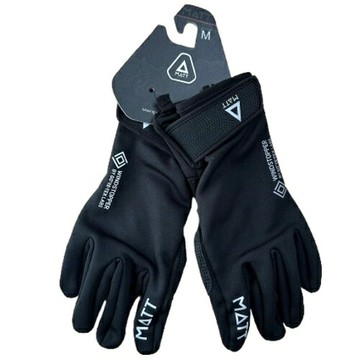 MATT Windstopper 防風保暖觸控手套 Snow Travel 雪之旅 AR-88 黑