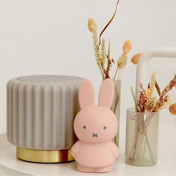 Miffy 米菲兔莫蘭迪色系款公仔存錢筒-小號  淺粉色