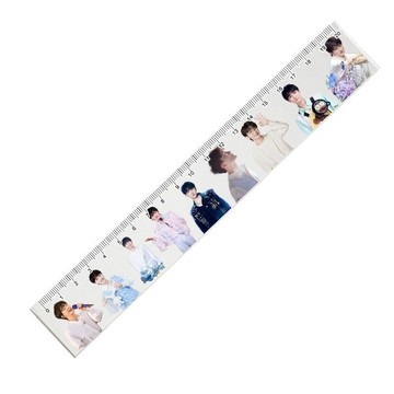 春季上新🌸桃園出貨🌸周深 周邊透明尺學生辦公文具高顏值直尺尺子20cm直尺塑料鞠