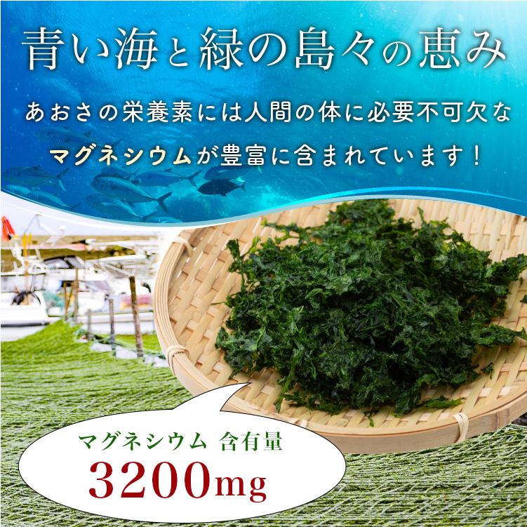 あおさ 海苔 18g×3袋 54g 鹿児島県産 送料無料 食品 1000円 国産 メール便 乾燥 常温 無添加 アオサ のり おいしさ 訳あり [メール便]