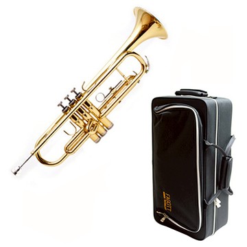 German Fagott 入門級Bb調小號 附樂器盒  TP-301  金色  1個