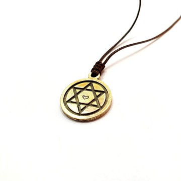 B16款-純銅復古項鍊-御匠專屬敲飾-客製敲字-手工DIY