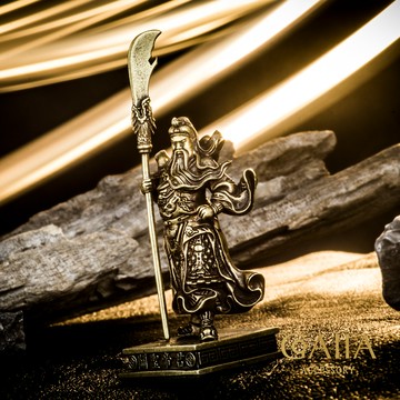 Brass黃銅。鎮宅驅邪。關聖帝君 | TW