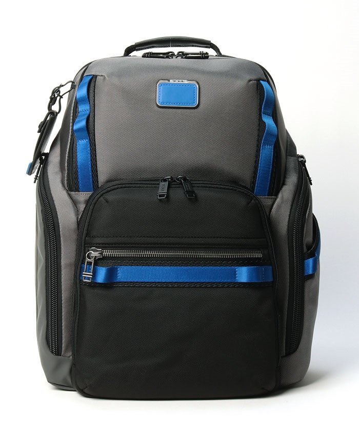 TUMI ALPHA BRAVO サーチ バックパック グレイ ブルー 0232789GYB